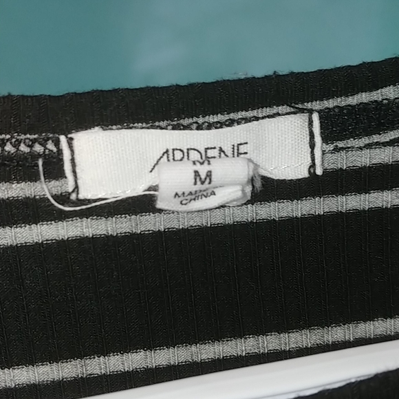 White striped cropped tee shirt from Ardenes - Picture 3 of 3